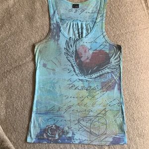 Ladies Blue Tank Top ❤️